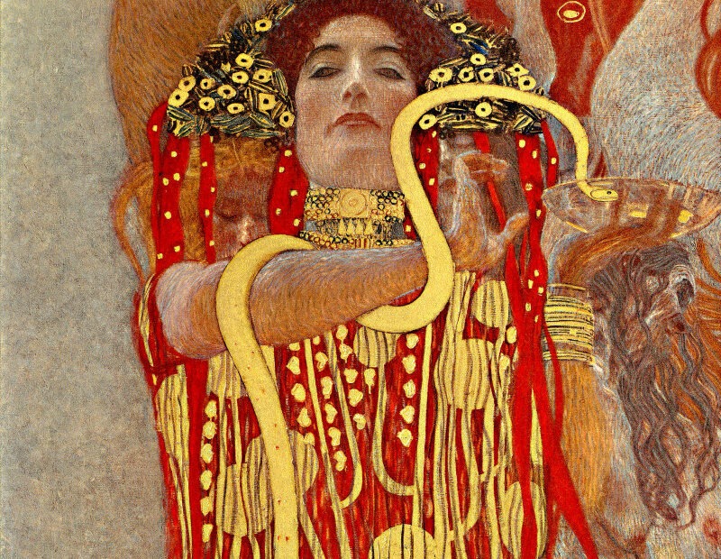 diosa Higea Klimt